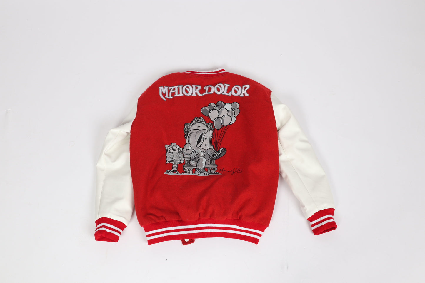 Scarlet Varsity Jacket